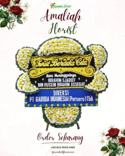 Papan Bunga Duka di Woda
